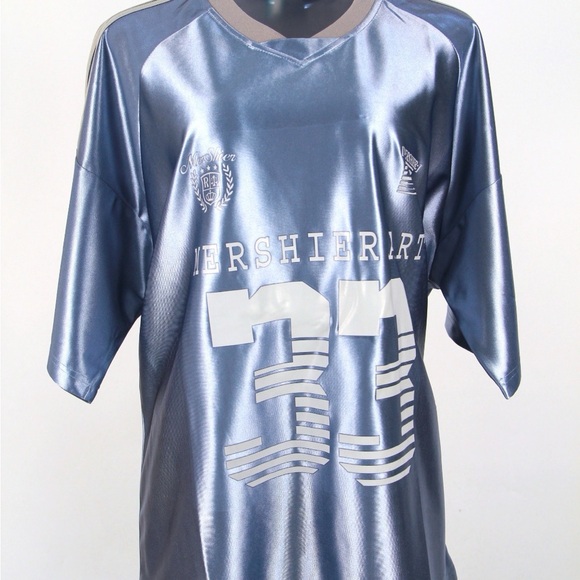 Women's Blue Graphic Blouse - Picture 2 of 3